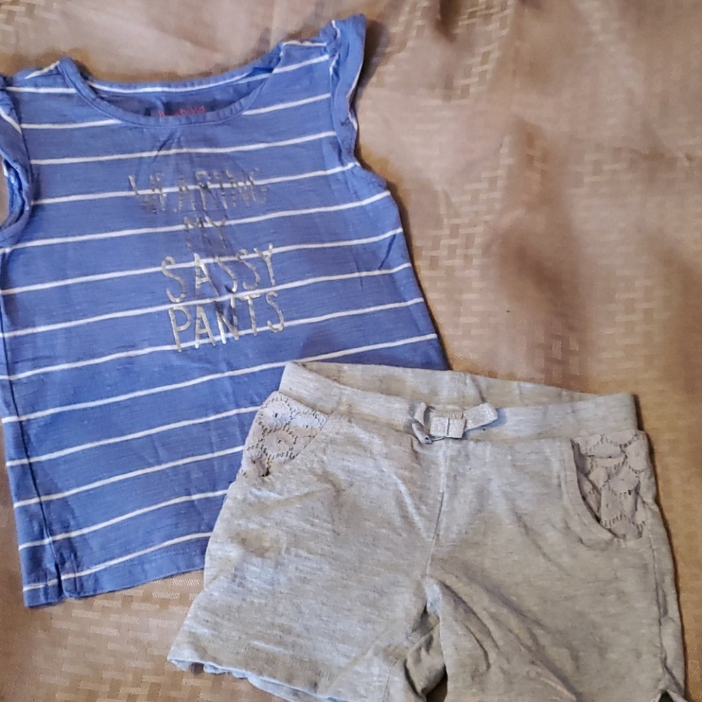 3T shirt and shorts